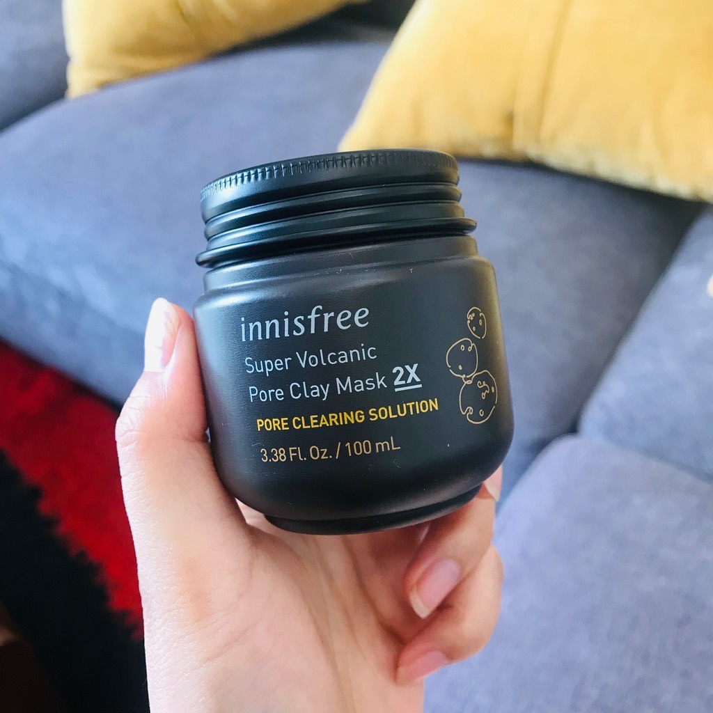 Mặt Nạ Đất Sét Innis Super Volcanic Pore Clay Mask 2X (100ml)
