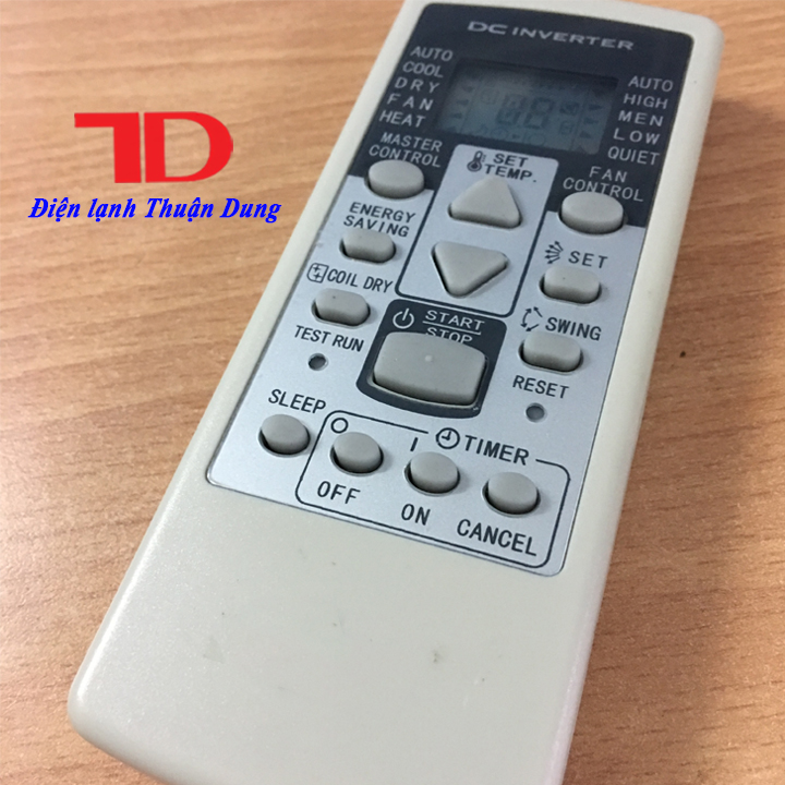 Remote, điều khiển dành cho máy lạnh FUJITSU - Điện Lạnh Thuận Dung