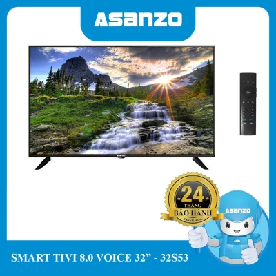 Tivi Smart Asanzo 32" (Android 8.0 + Voice) - 32S53