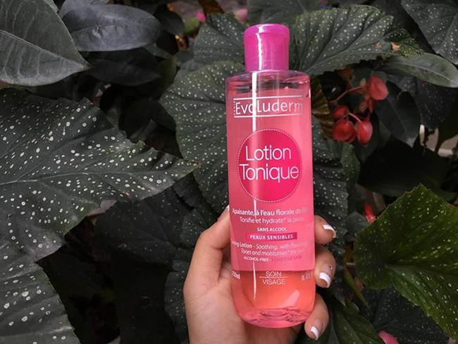 Nước hoa hồng dưỡng ẩm da Evoluderm