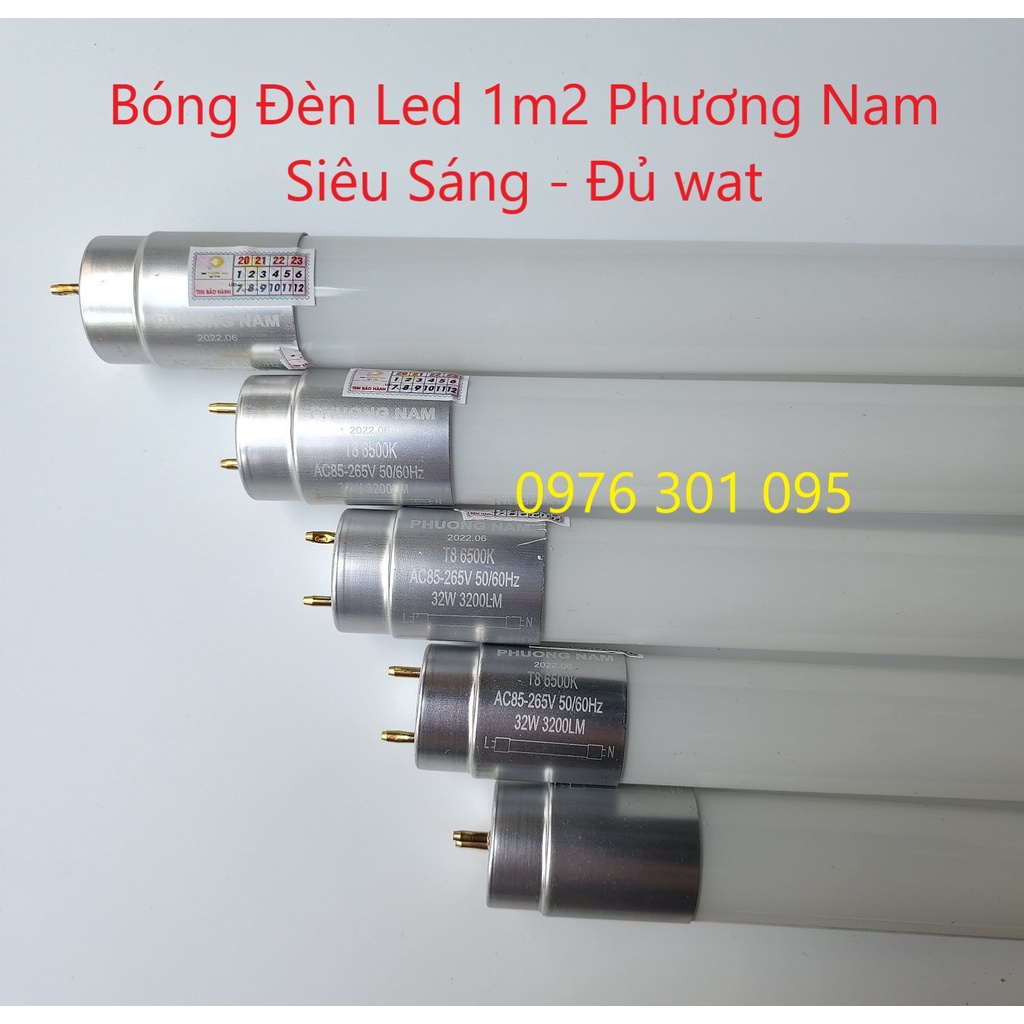 [Cao Cấp] Bóng tuýp led 1m2 - 32w siêu sáng ( đầu nhôm tản nhiệt tốt )