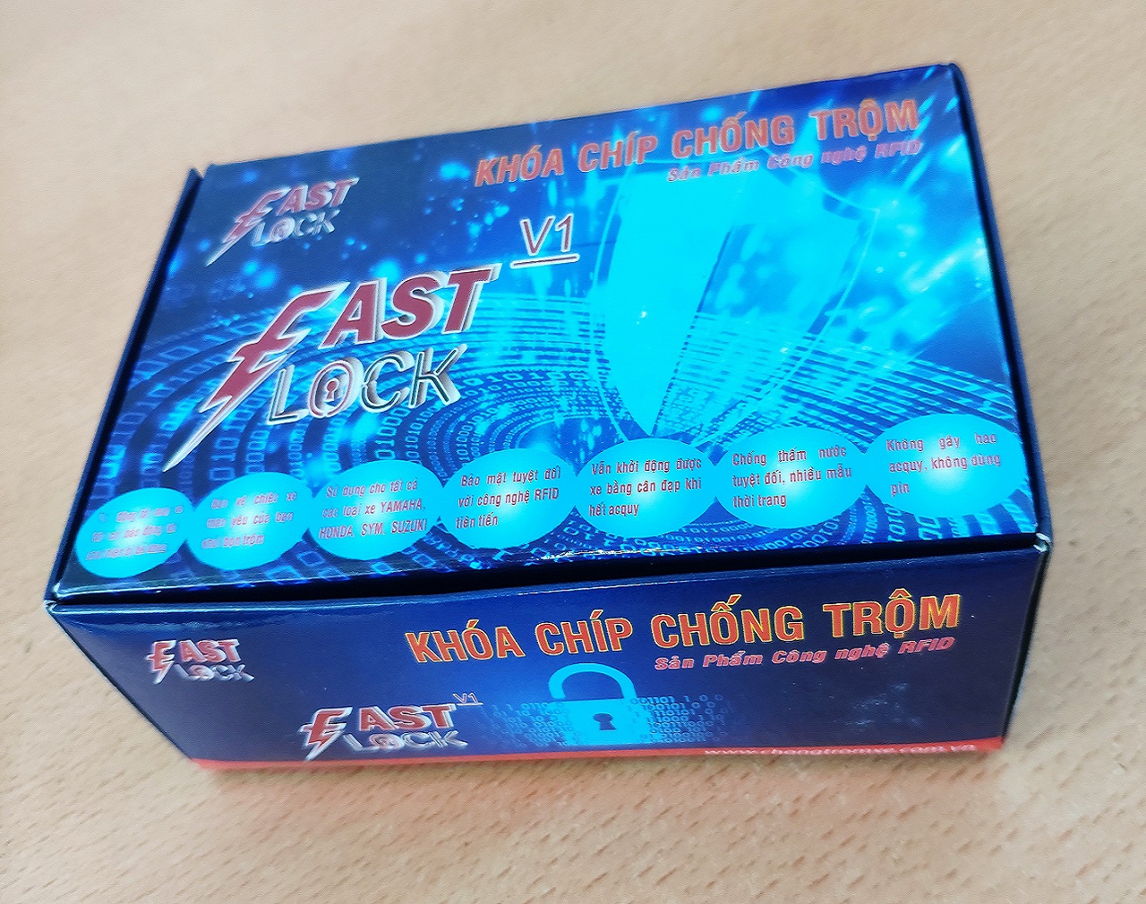 Khóa Chống Trộm Xe Máy FAST LOCK V1.0