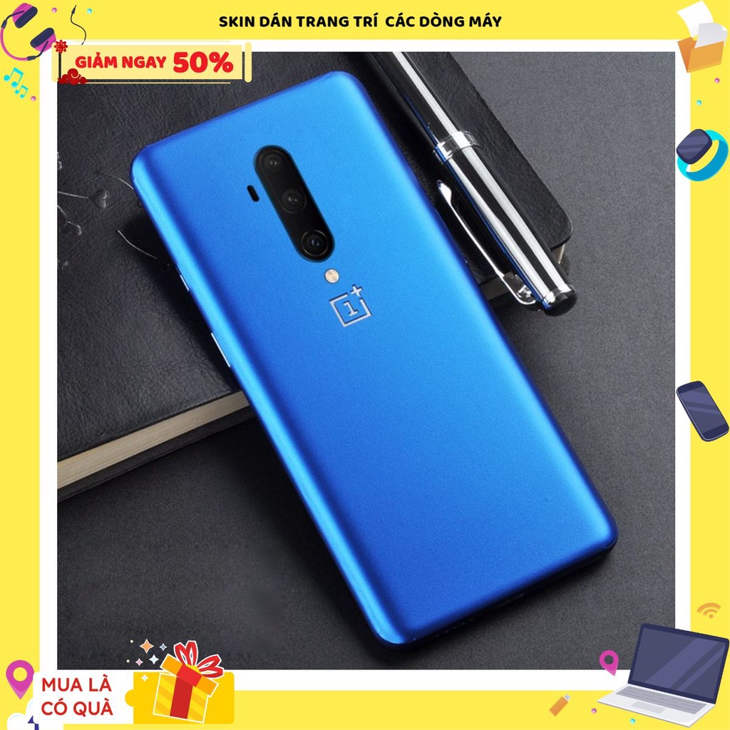 Skin dán full lưng và viền cho one plus 3t / one plus 7 pro /oneplus 6t - đủ màu