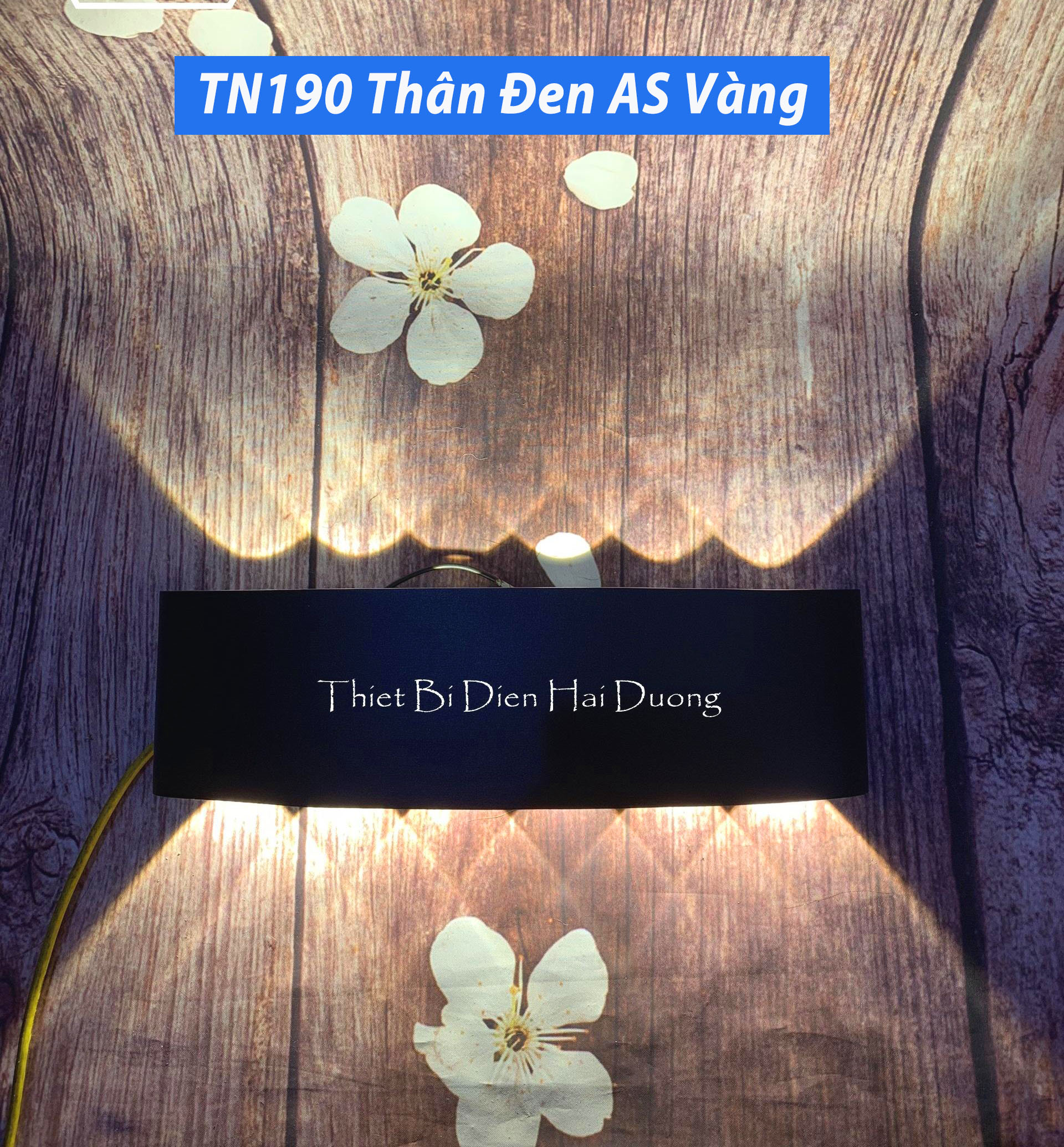 Đèn trang trí hắt tường 2 đầu TN190 - 12w TN193 -10W chống nước TN190 (Đen/Trắng). Thiết kế sang trọng, hiện đại, thích hợp với nhiều không gian và phong cách nội thất.