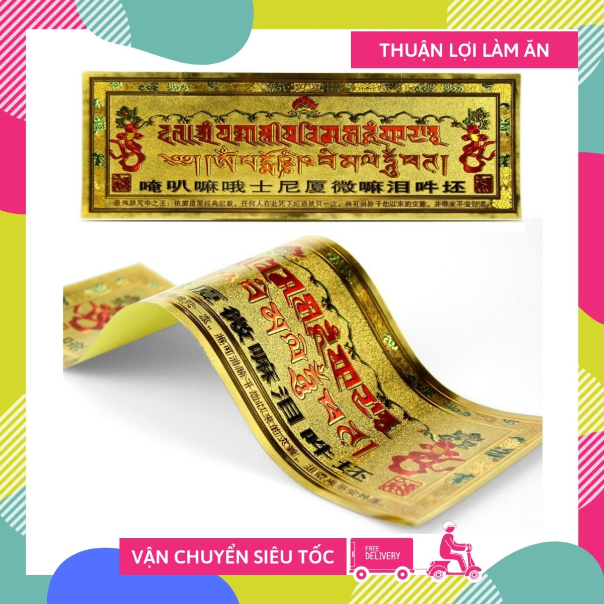 Kinh phù Mật Tông Phật dán cửa nhà cửa hàng