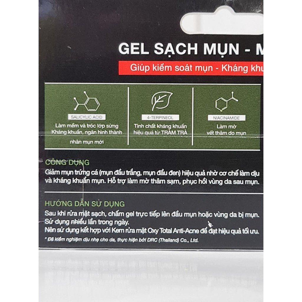 (HCM) Gel sạch mụn mờ thâm Oxy Anti-Acne Spot Gel (10g)