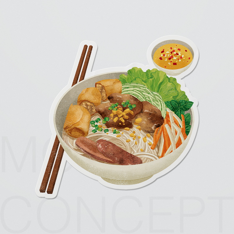 Sticker - Món ăn Việt Nam
