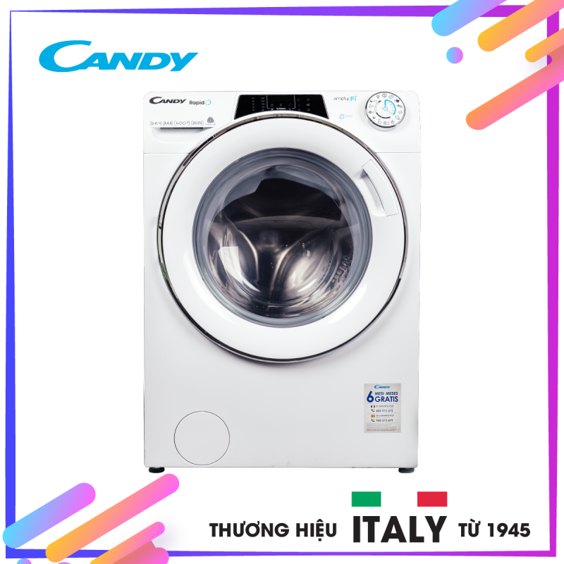 Bảng giá MÁY GIẶT CANDY RO 1496DWHC7\1-S - 9Kg Điện máy Pico