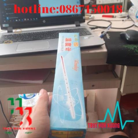 (Com Bo 10 Cái)Nhiệt Kế Đo Nước 0-100 độ C, Dài 20cm