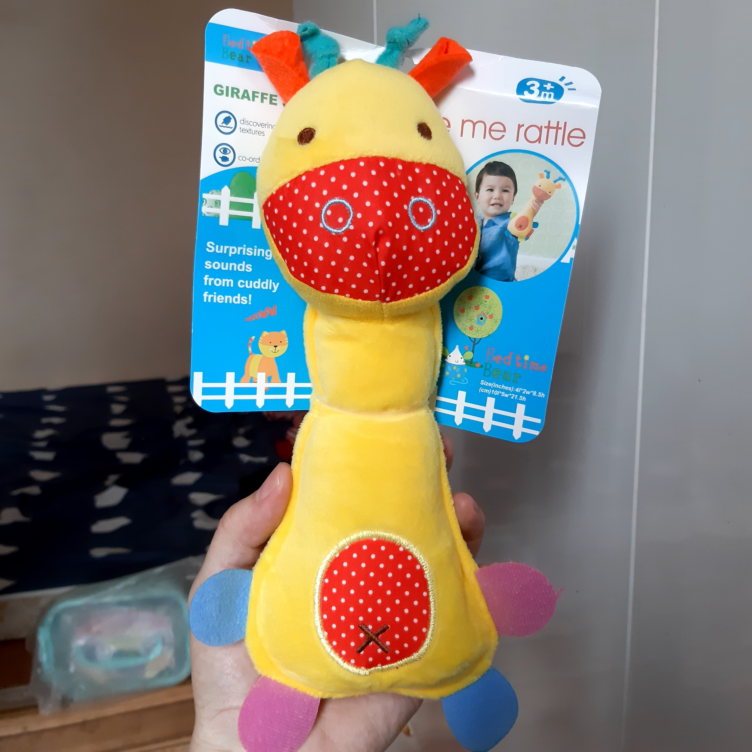 Thú Bông Cầm Tay Cho Bé Đồ Chơi Chút Chít TCT02