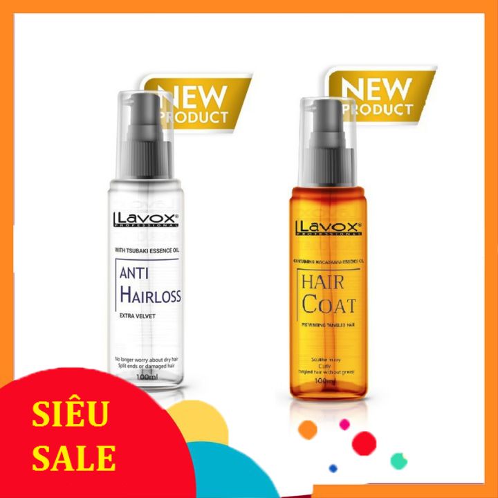 DẦU BÓNG DƯỠNG TÓC LAVOX TINH DẦU MACADAMIA - CHỐNG RỐI TÓC (80ml)