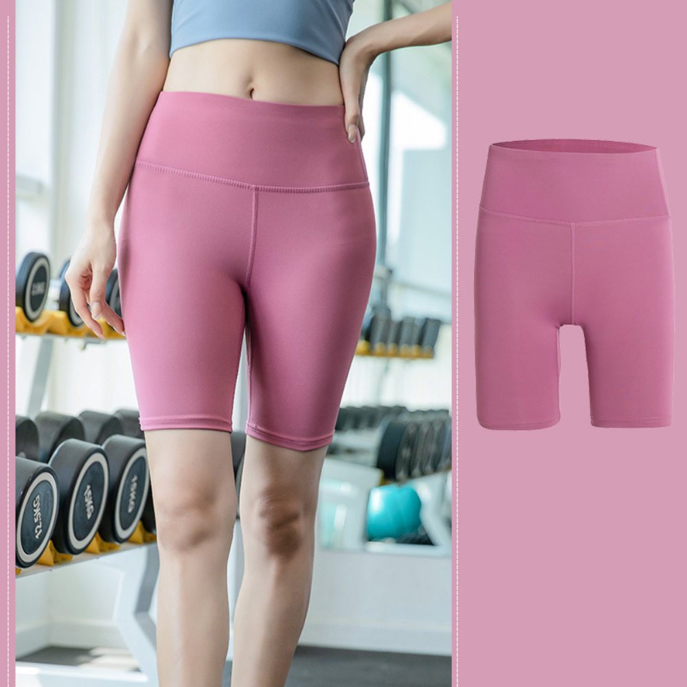 Quần Lửng Legging Tập Gym Nữ, Thun Lạnh Co Giãn Tốt