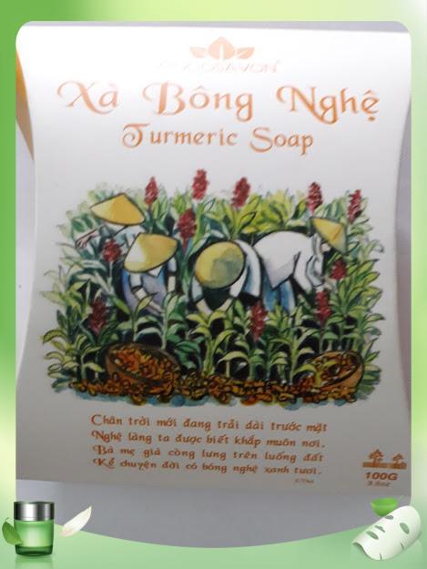 Xà bông tắm nghệ Cocosavon 100gr