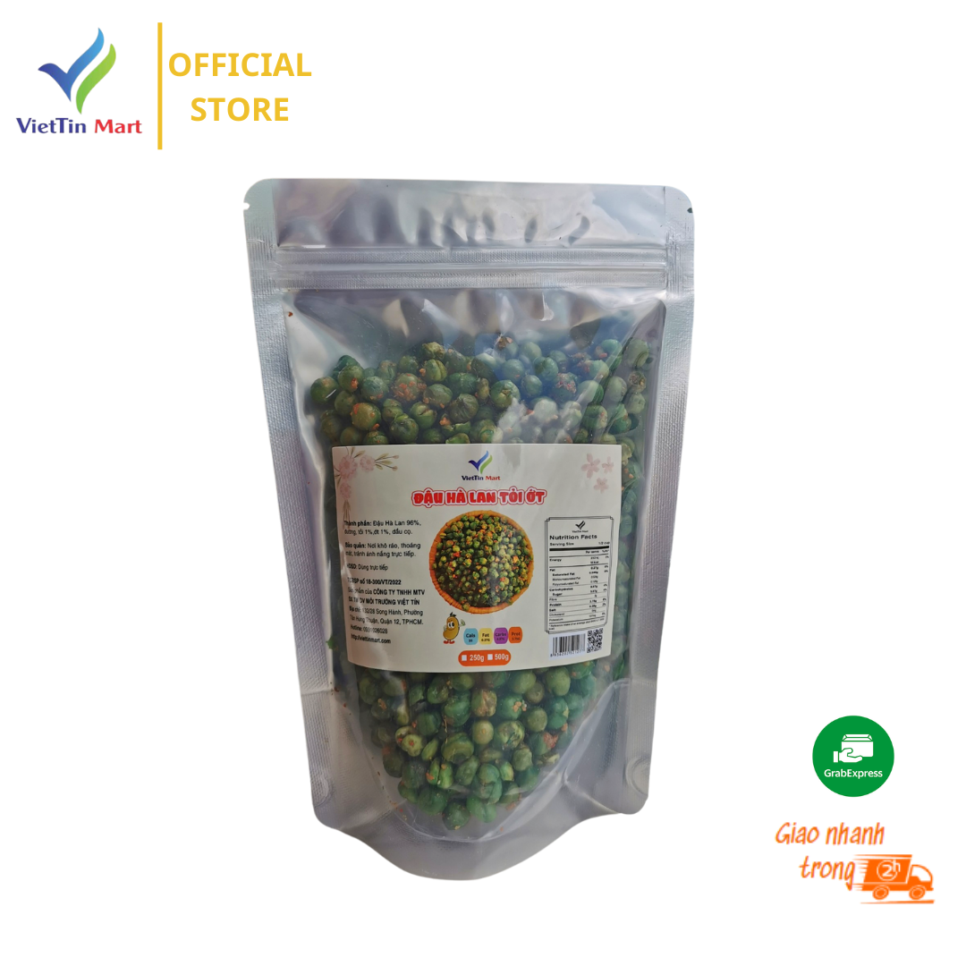 250g đậu hà lan tỏi ớt siêu ngon