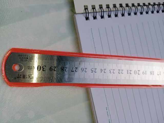 Thước kẻ sắt 30cm