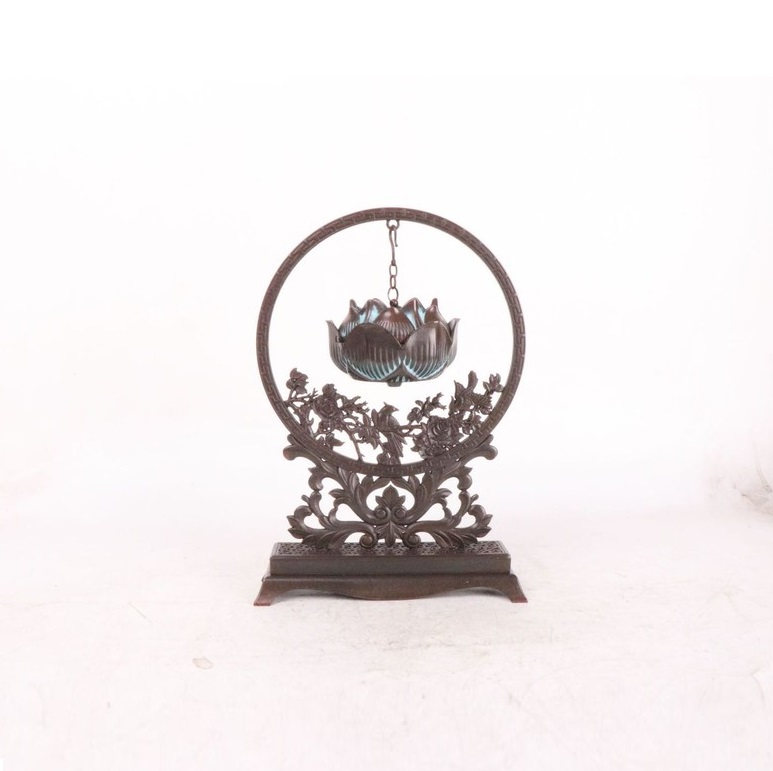 LƯ HƯƠNG ĐỐT TRẦM BẰNG ĐỒNG NGUYÊN CHẤT