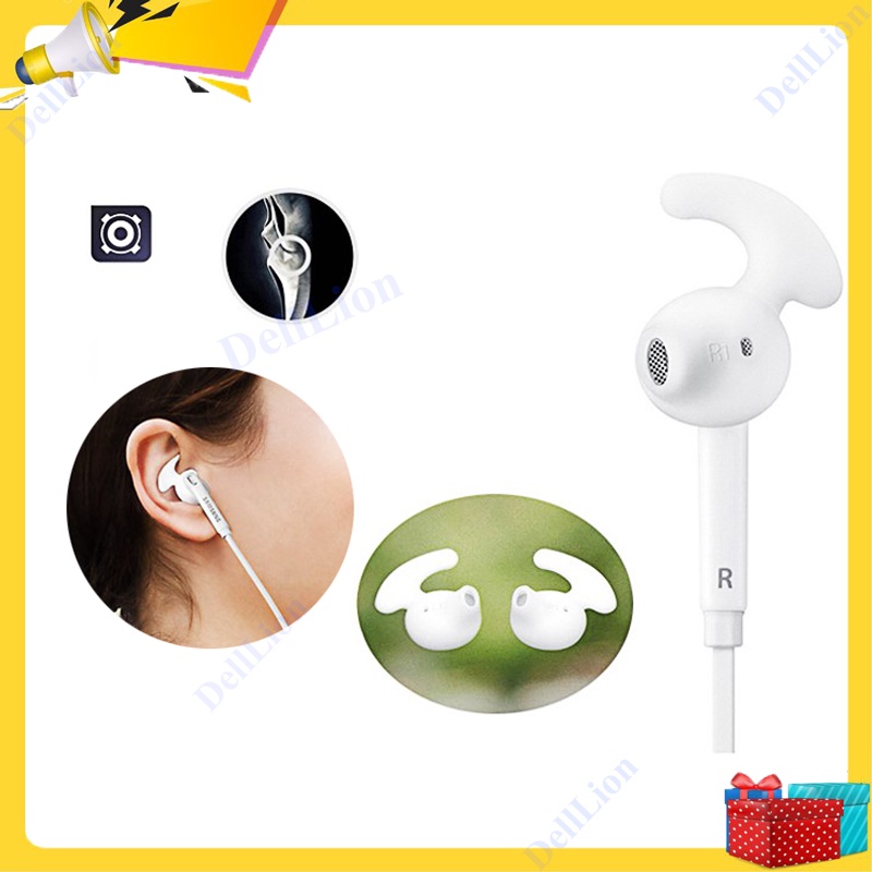 Tai Nghe SamSung Có Dây Nhét Tai Galaxy S7 Zin Âm Thanh Sống Động Bass Mạnh Màu Trắng Kèm Micro 4 Núm