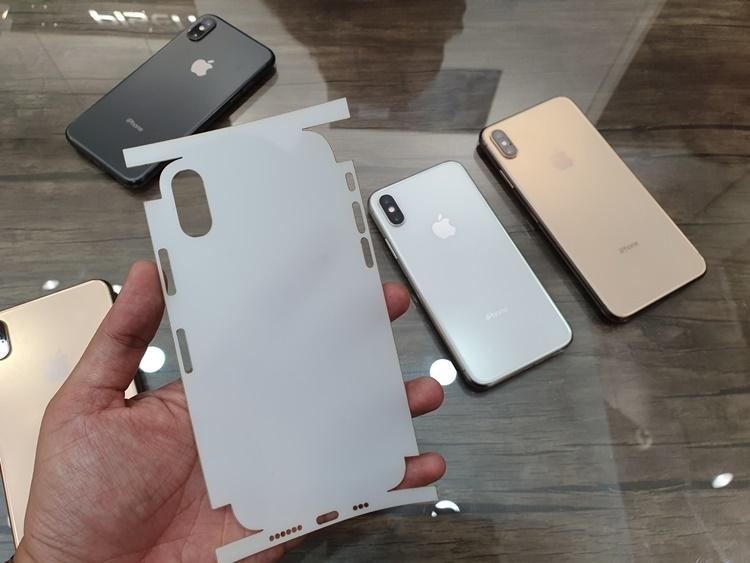 Miếng dán PPF nhám mặt lưng cho iphone 6-11prmax chống bám vân tay cực đẹp