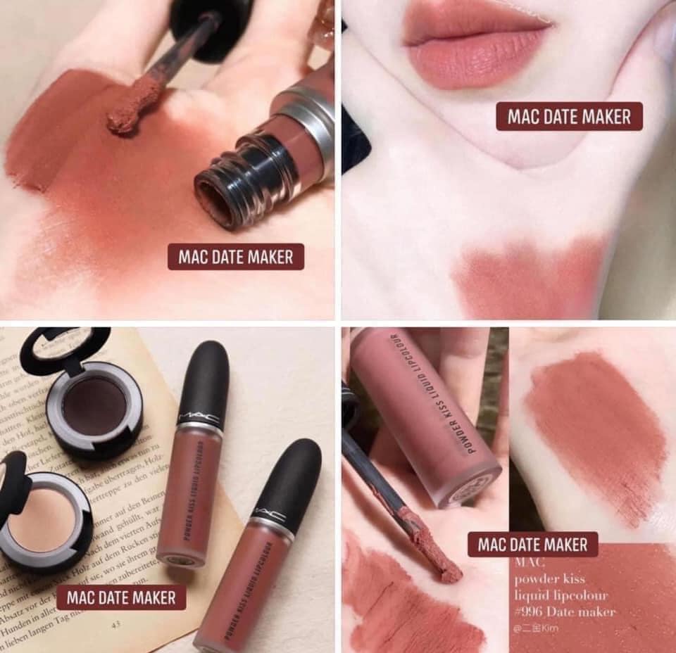 [HCM]Son Kem Mac Powder Kiss Liquid - 996 Date-Maker