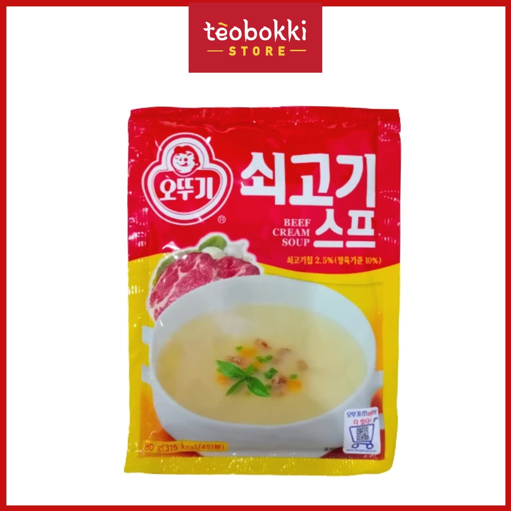 Súp thịt bò Ottogi 80g