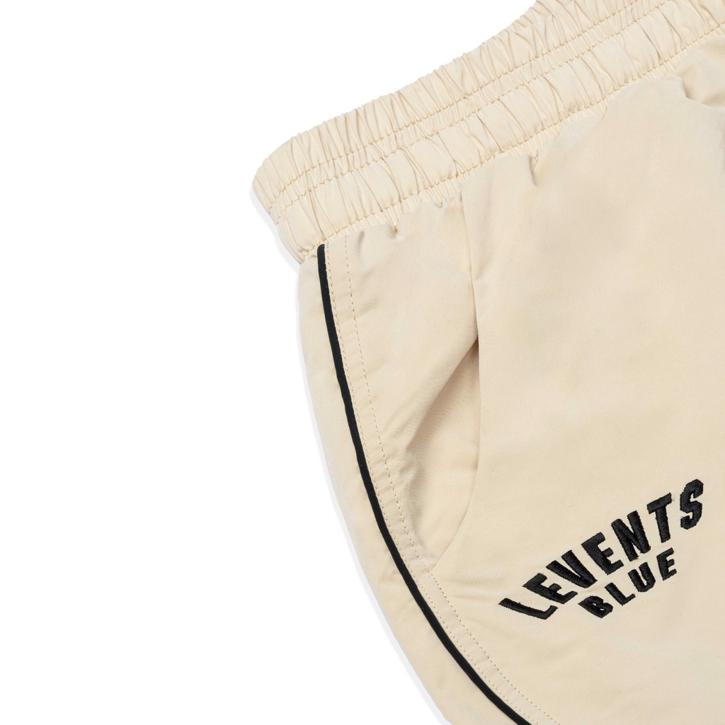 Quần LEVENTS SPACE SHORTPANTS Cream / Black (hàng )