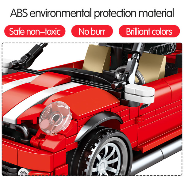 1046 Đồ chơi lắp ghép non-Lego xe Mini Cooper