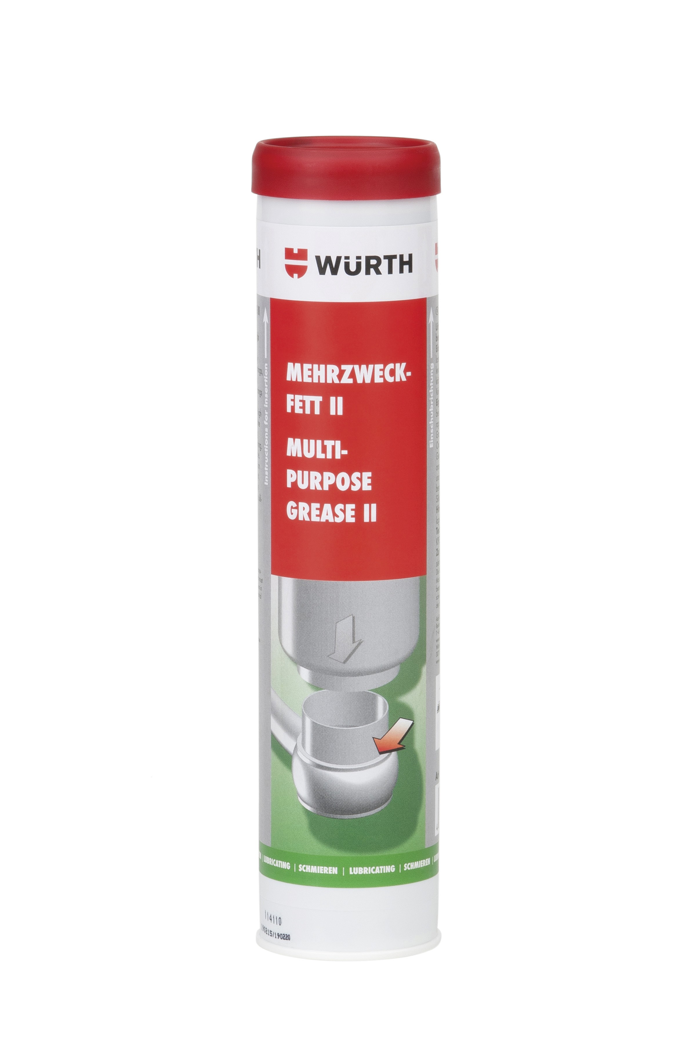 Wurth Mỡ Đa Năng Nhóm Ii Tra Bạc  400G