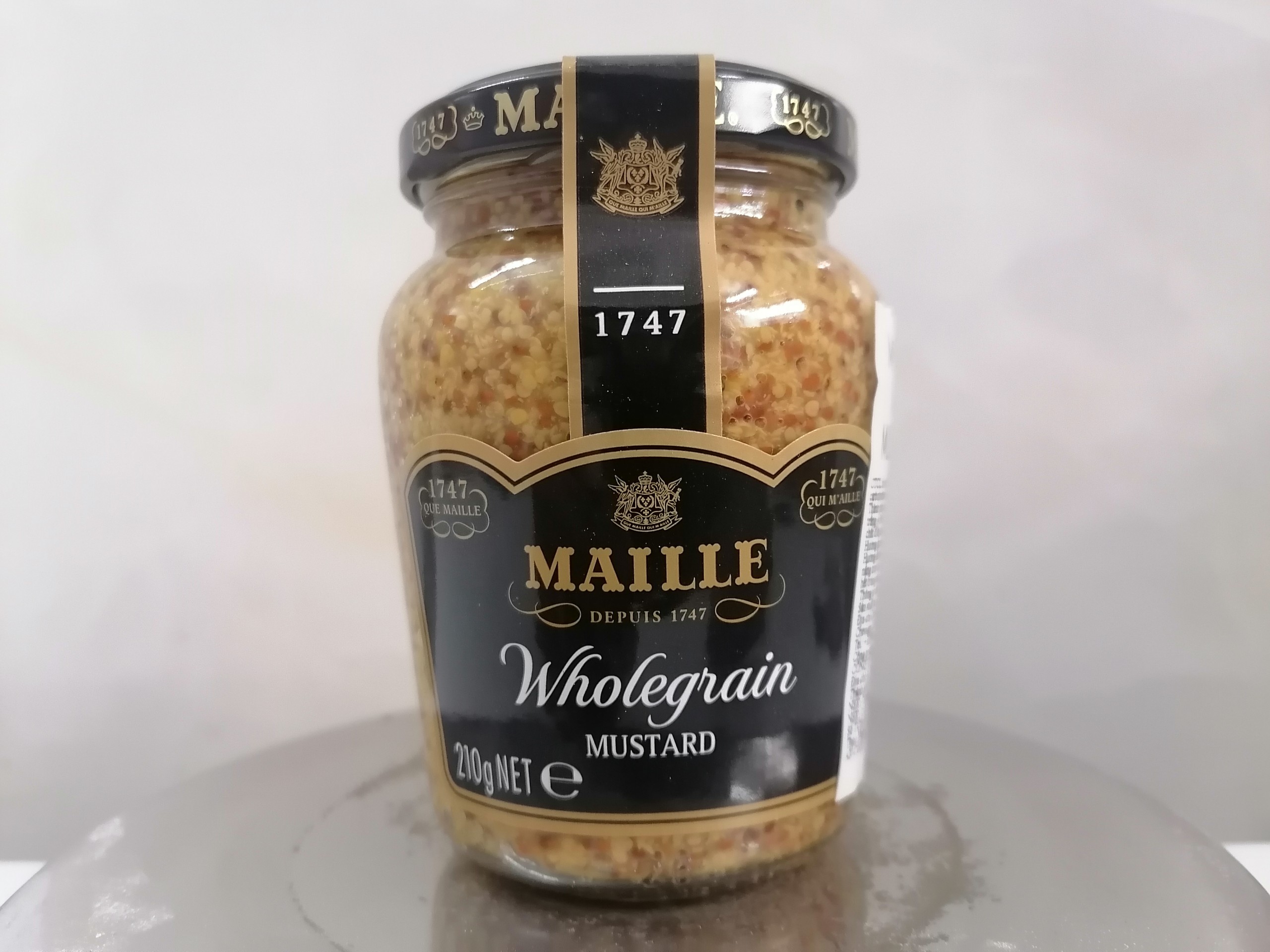 210g HẠT Nhỏ Mù tạt France Dijon MAILLE Wholegrain Mustard anm-hk