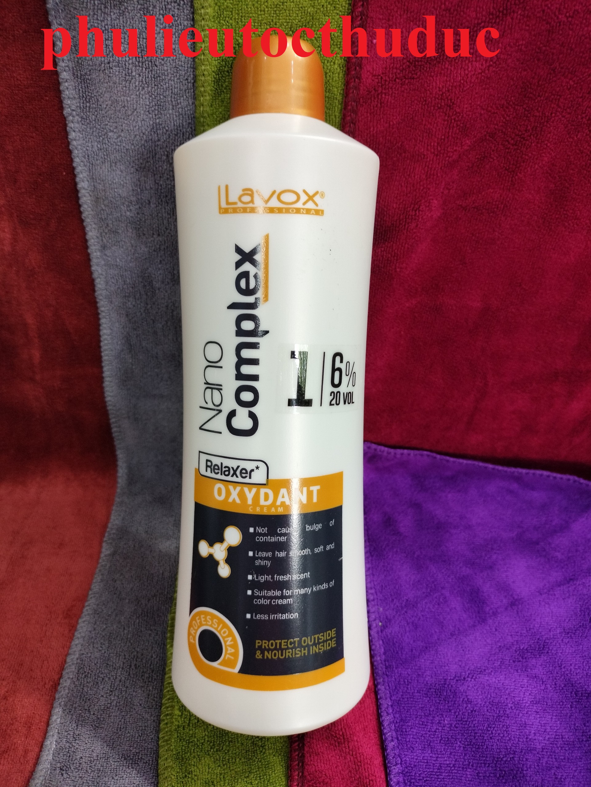 Oxy trợ nhuộm Lavox Nano 1000ml