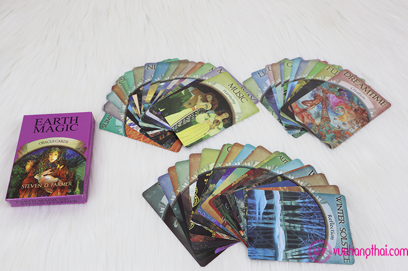 Bộ Bài Bói Earth Magic Oracle Cards Tarot Cao Cấp