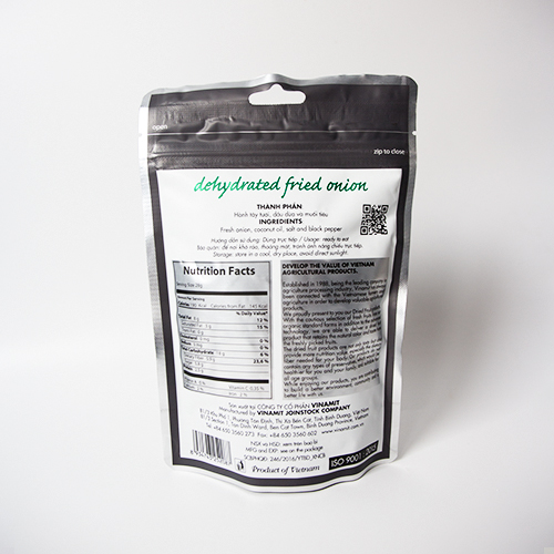 Hành tây sấy Vinamit vị muối tiêu 30g