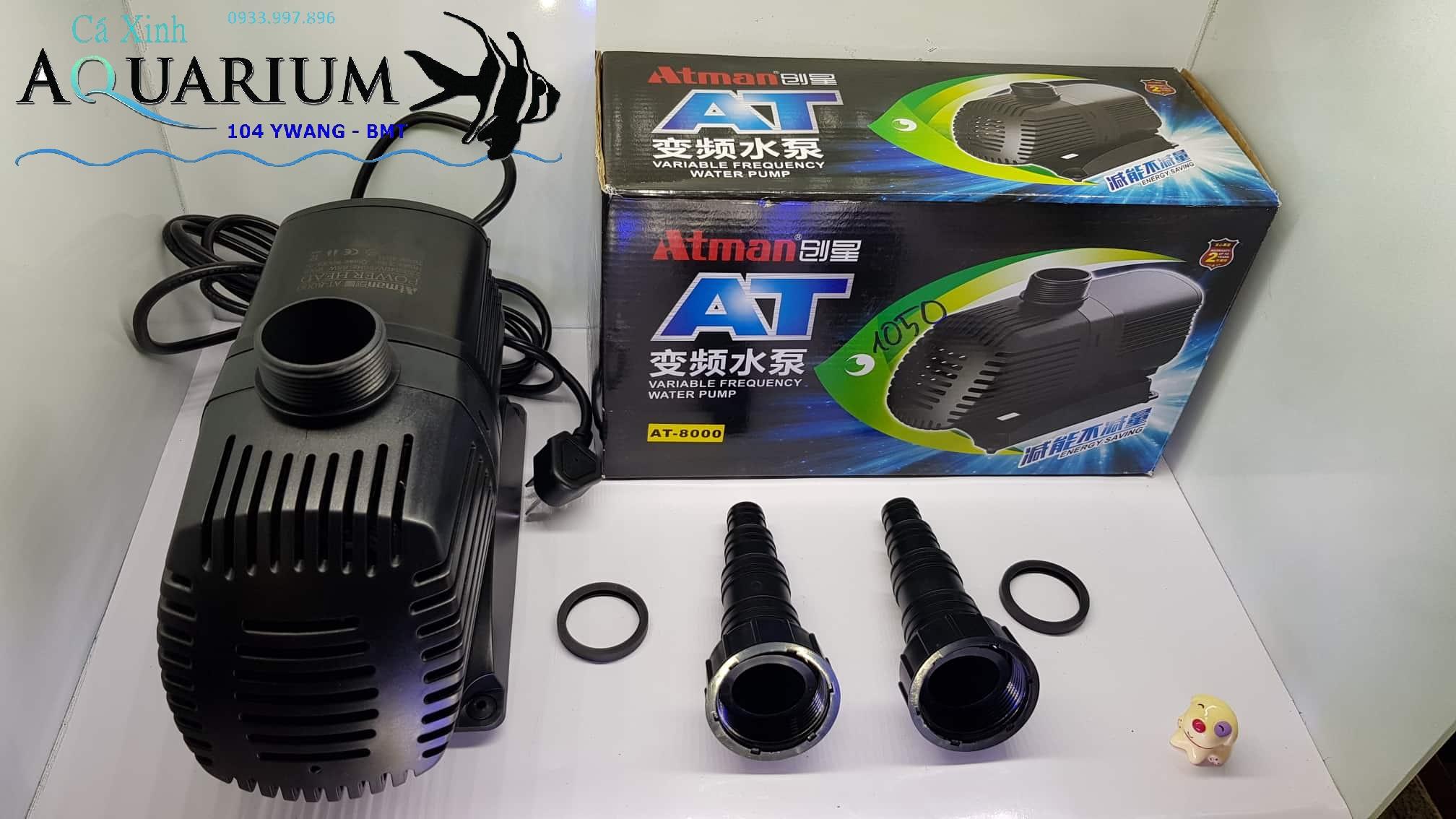 Máy bơm nước bể cá Atman AT - 8000 công suất 65W
