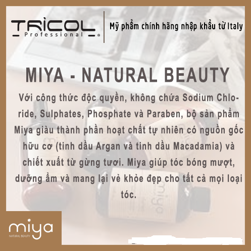 [CHÍNH HÃNG ITALY] TINH DẦU DƯỠNG PHỤC HỒI MIYA (AGRAN&MACADAMIA 30ML - 100ML)