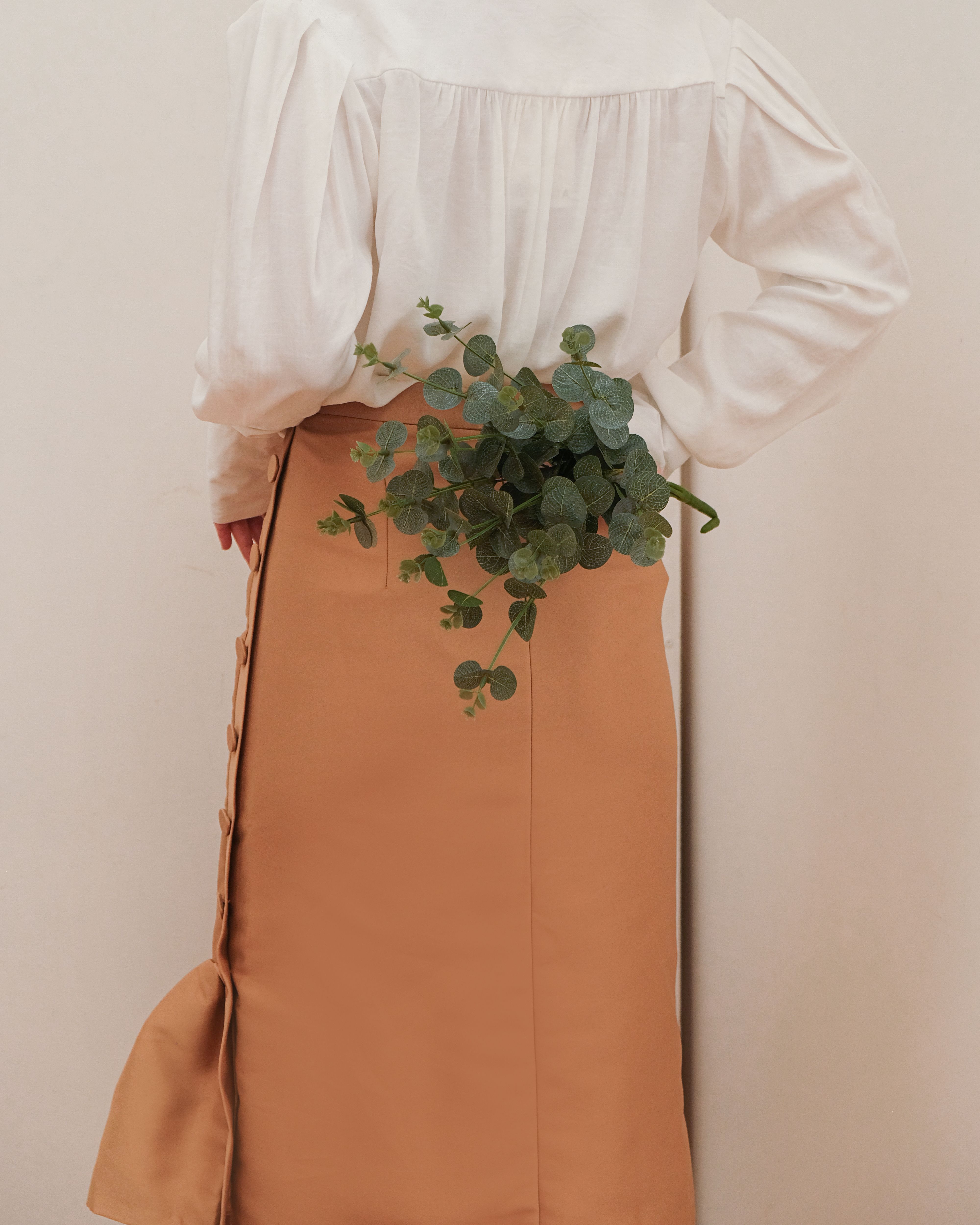 Moda de Lita - Chân váy midi đuôi bèo