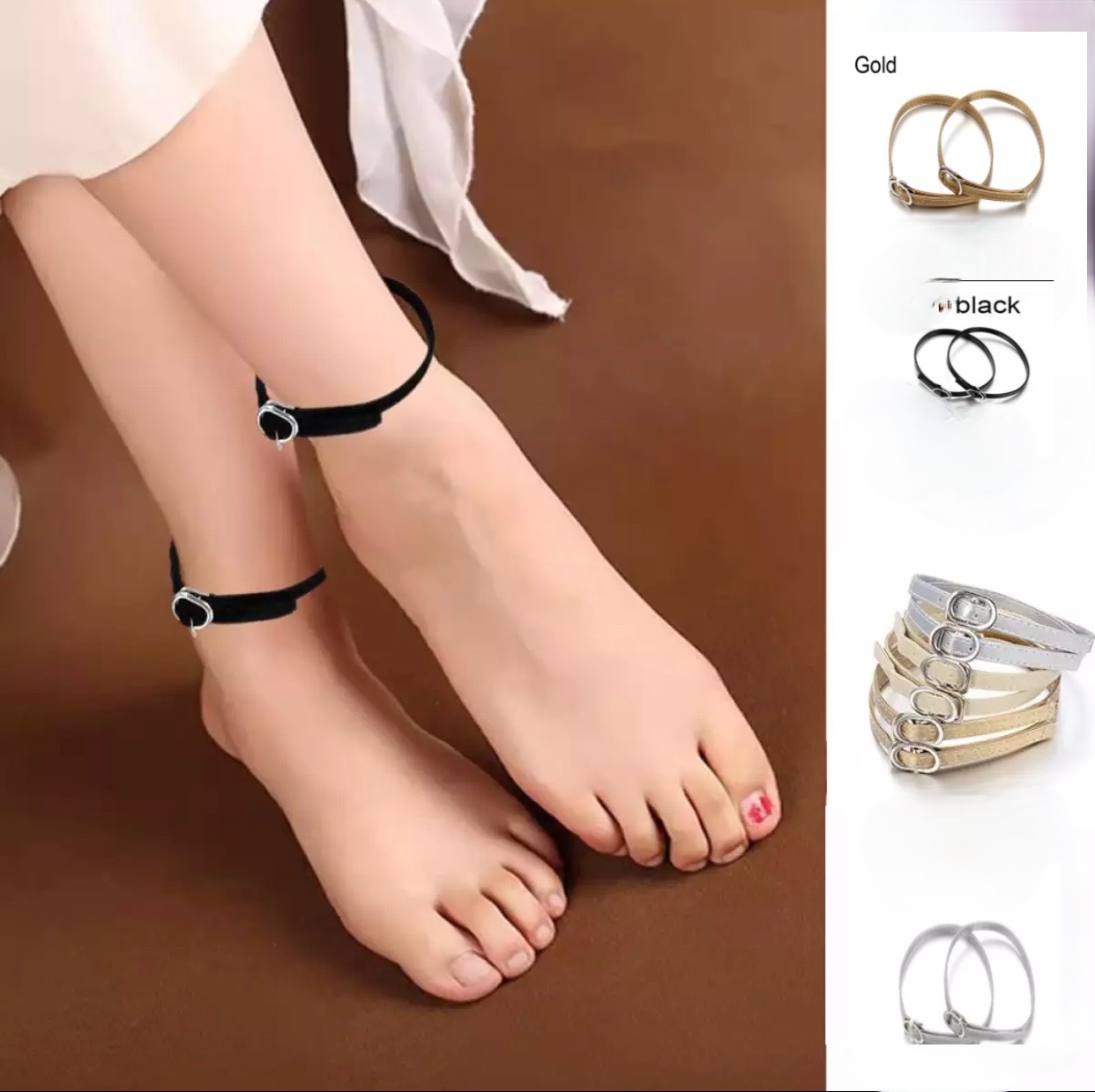phụ kiện dây giày da bóng thời trang
