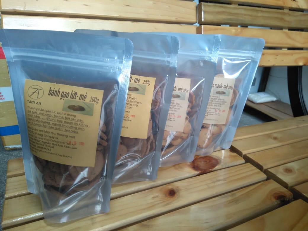 BÁNH YẾN MẠCH -MÈ 200g