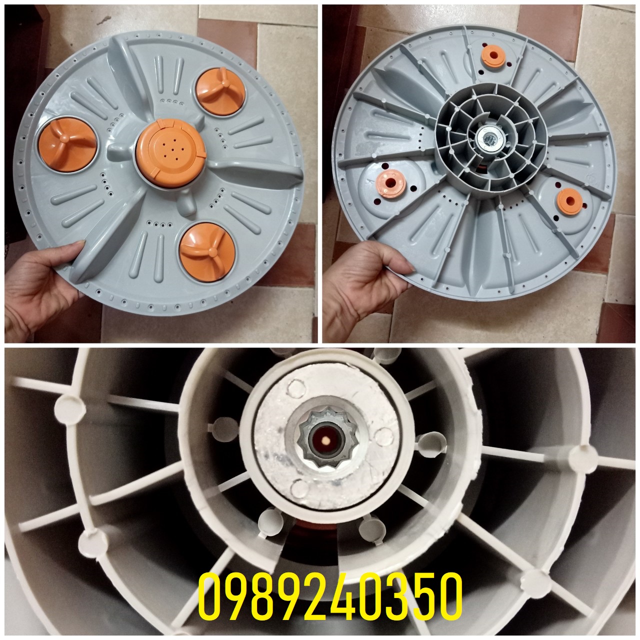 Mâm máy giặt LG cửa đứng 32,5cm, bàn xoay, đĩa quay chính hãng