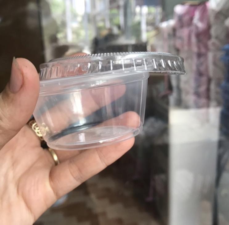 Hũ đựng nước chấm, nước sốt 2oz ( 100 cái kèm nắp )