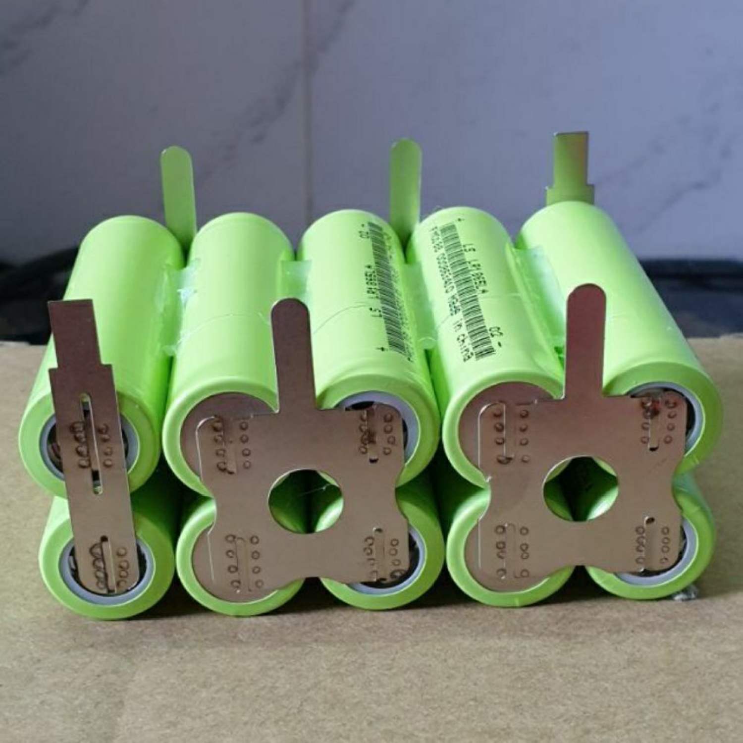 Khối pin 5s-18v-21v - 4000mah xả 40a dùng cell lishen