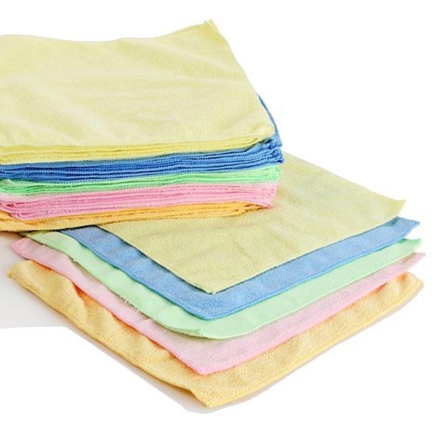 COMBO 10  Khăn Trắng/Màu Lau Bàn/Bếp Kích thước (30x30)cm
