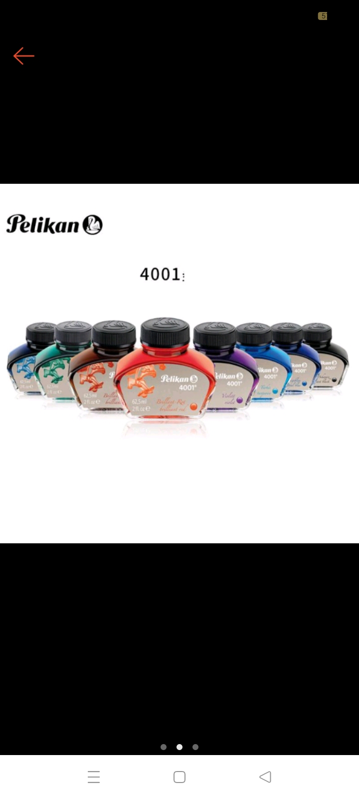 Mực Đức pelikan 4001 Cao cấp