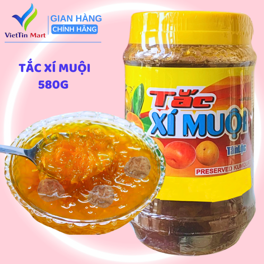 TẮC XÍ MUÔI TẤN LỘC [ 580Gr ]
