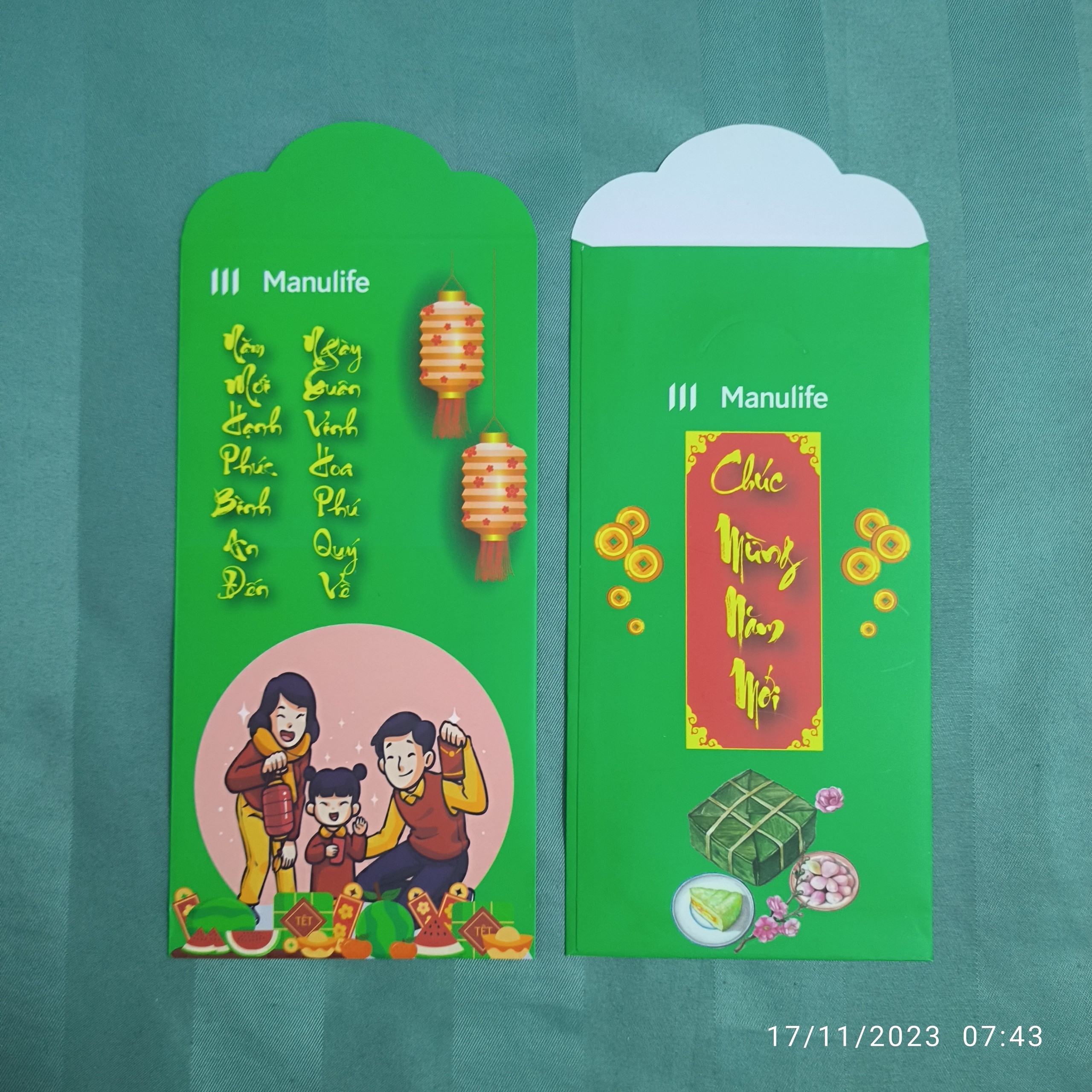 [HCM] Combo 50 bao lì xì  (Manulife)