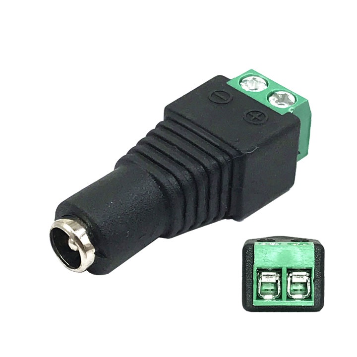 Jack DC Nối Nguồn Đực/Cái