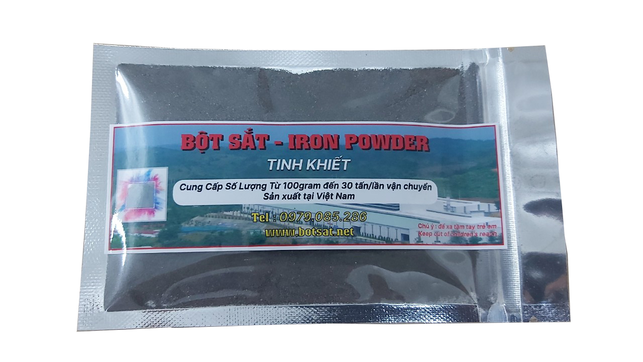 Bột sắt tinh khiết 100gram