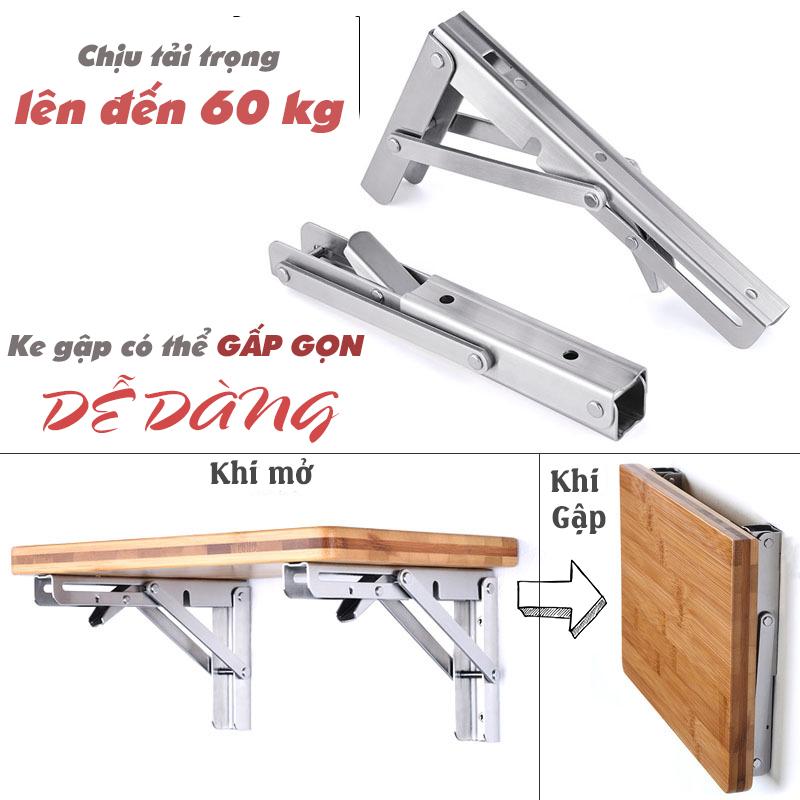 >> BÁO GIÁ BỘ GIÁ ĐỠ KE BÀN GẤP TREO TƯỜNG THÔNG MINH THÉP KHÔNG GỈ MAI LEE - HÀNG CHÍNH HÃNG | Shopee Lazada Sendo Tiki mới nhất 116 Bộ giá đỡ Ke bàn gấp treo tường thông minh thép không gỉ bản lề bàn gấp gọn Mai Lee