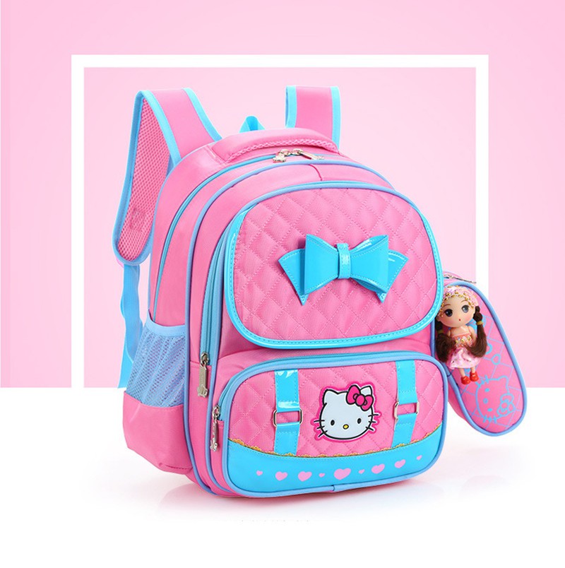 Balo chống gù lưng Hello Kitty BB502