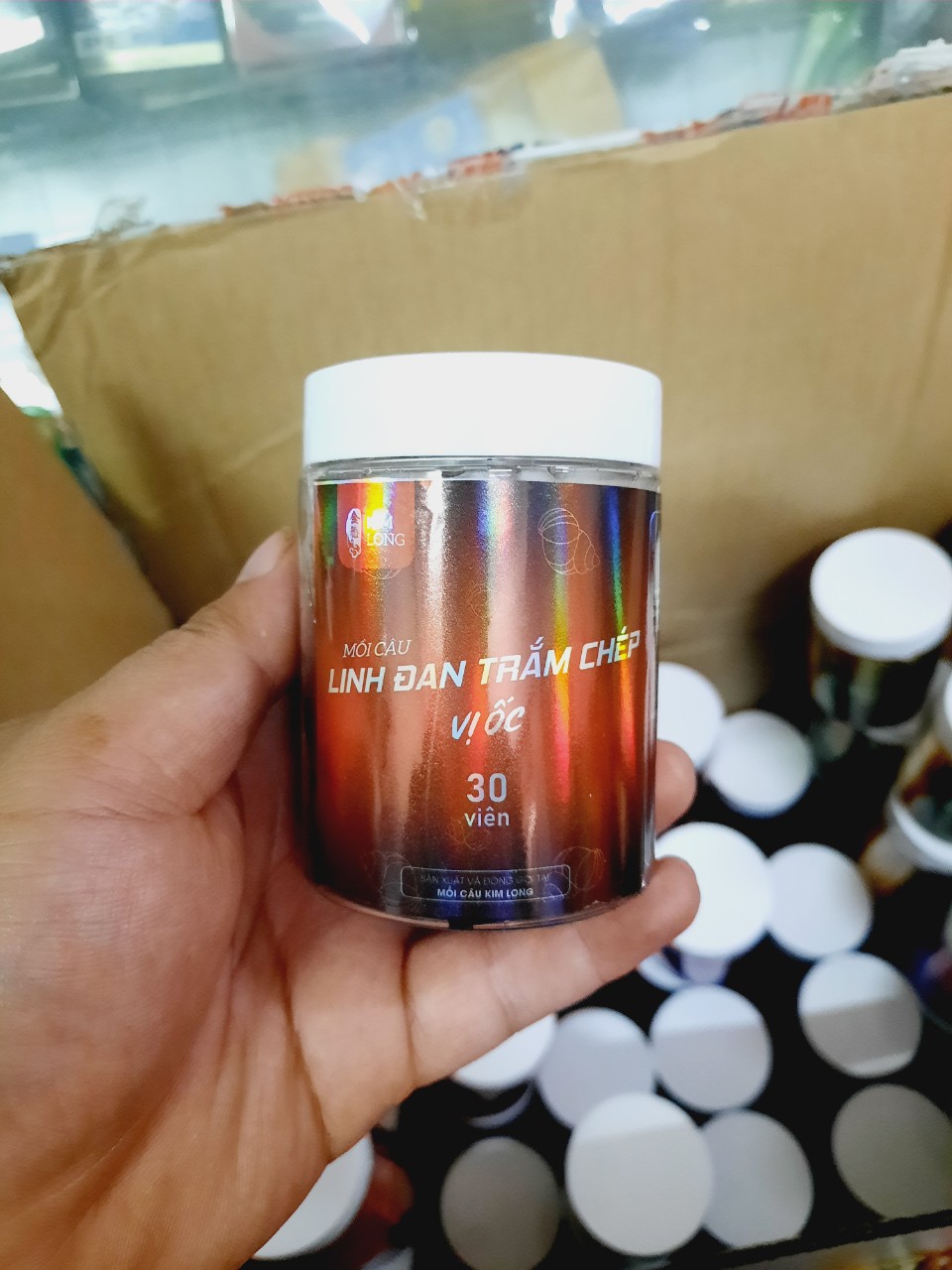 Hạt linh dan chuyên trắm chép Kim Long 30v