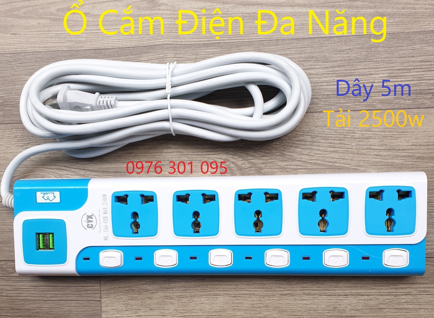 Ổ Cắm Điện Chịu Tải Công Suất Cao