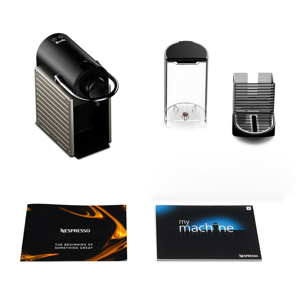 Nespresso Pixie Coffee Capsule Machine - Titan